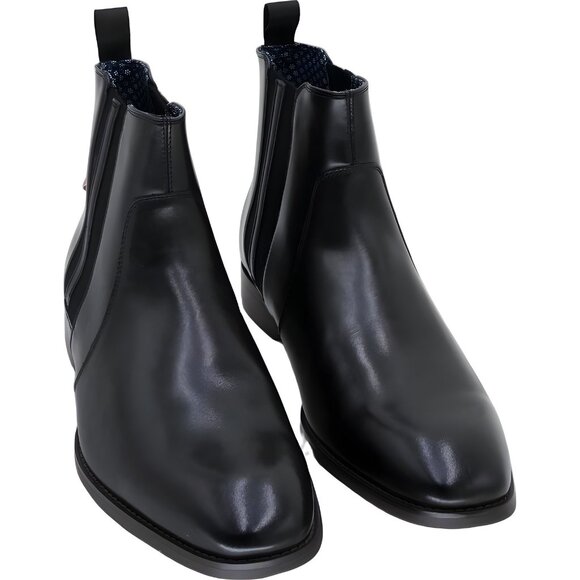 Stacy Adams Kalen Plain Toe Chelsea Dress Boots Black Men's US 13M - Picture 1 of 6